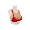 Buste faux seins silicone, intérieur concave – dos Velcro