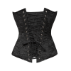 Corsage bustier à baleines avec laçage au dos - Cottelli COTTELLI & DIVERS