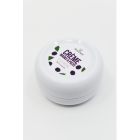 Crème mains et pieds à la mûre - 50 ml 100% naturelle - Format voya