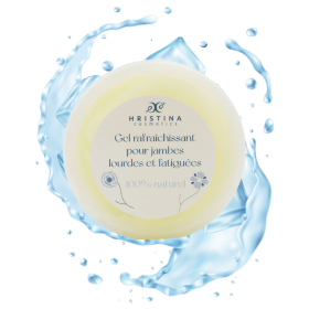 Gel rafraîchissant pour jambes lourdes et fatiguées - 100ml 100% nat