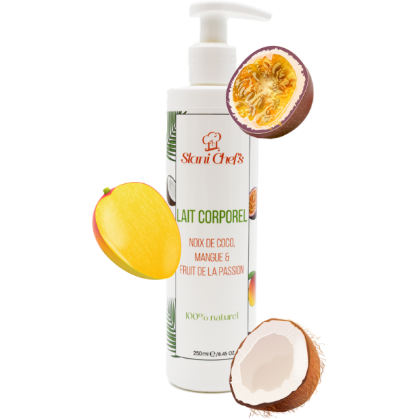Lait corporel à la noix de coco, mangue & fruit de la passion - 250ml