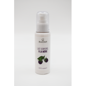Lait corps hydratant à la mûre - 100ml 100% naturel