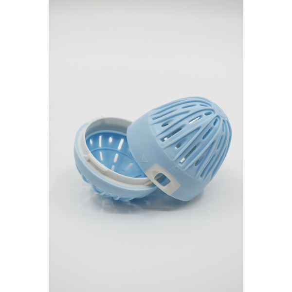 Boule de lavage machine à laver bleue + recharge - senteur printaniè